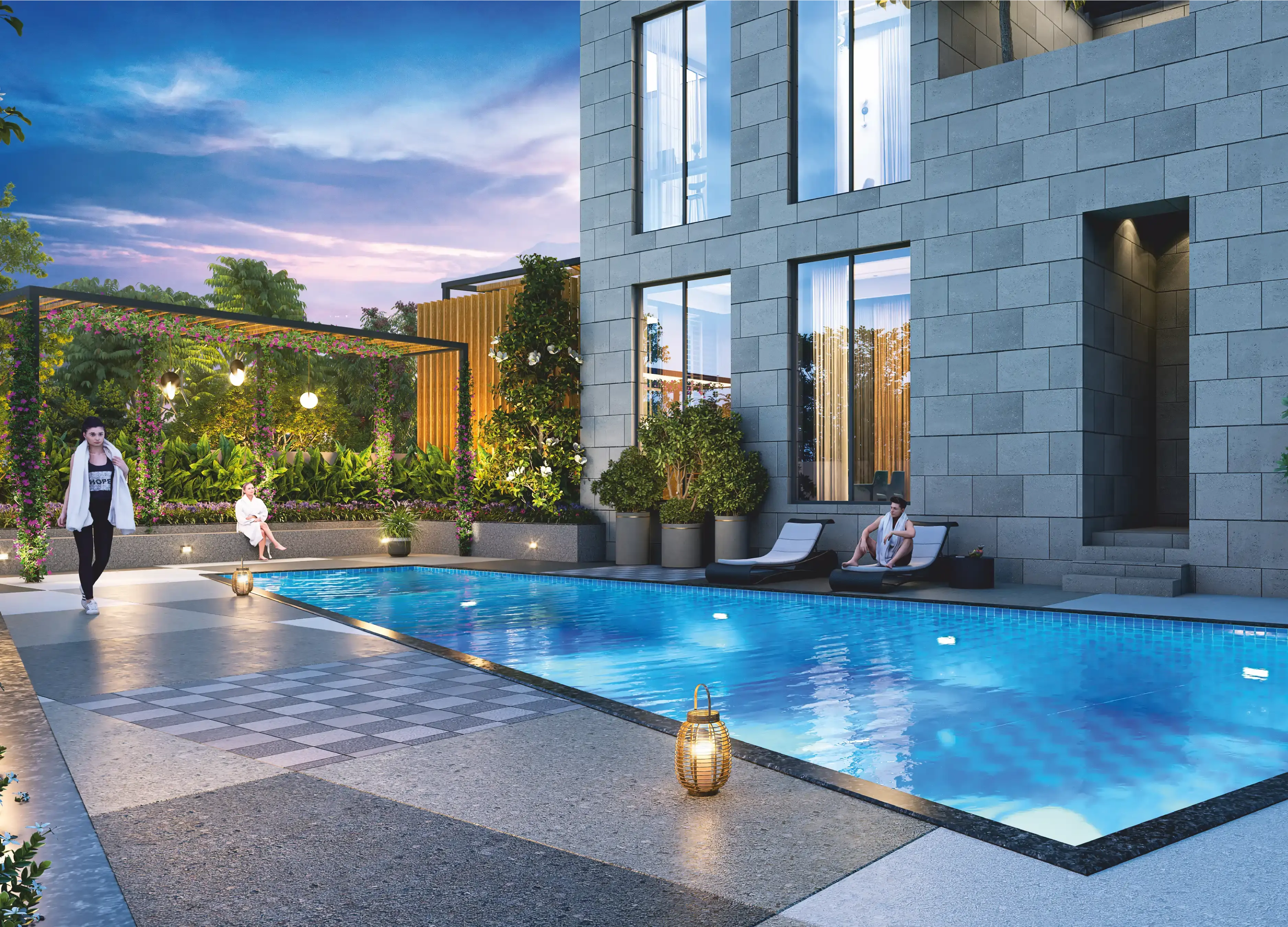Amara – jogging track and fitness zone